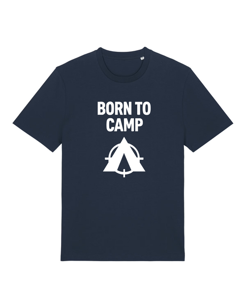 born to camp BORN TO CAMP Tee – Found by Looty™ – Game To Real Life