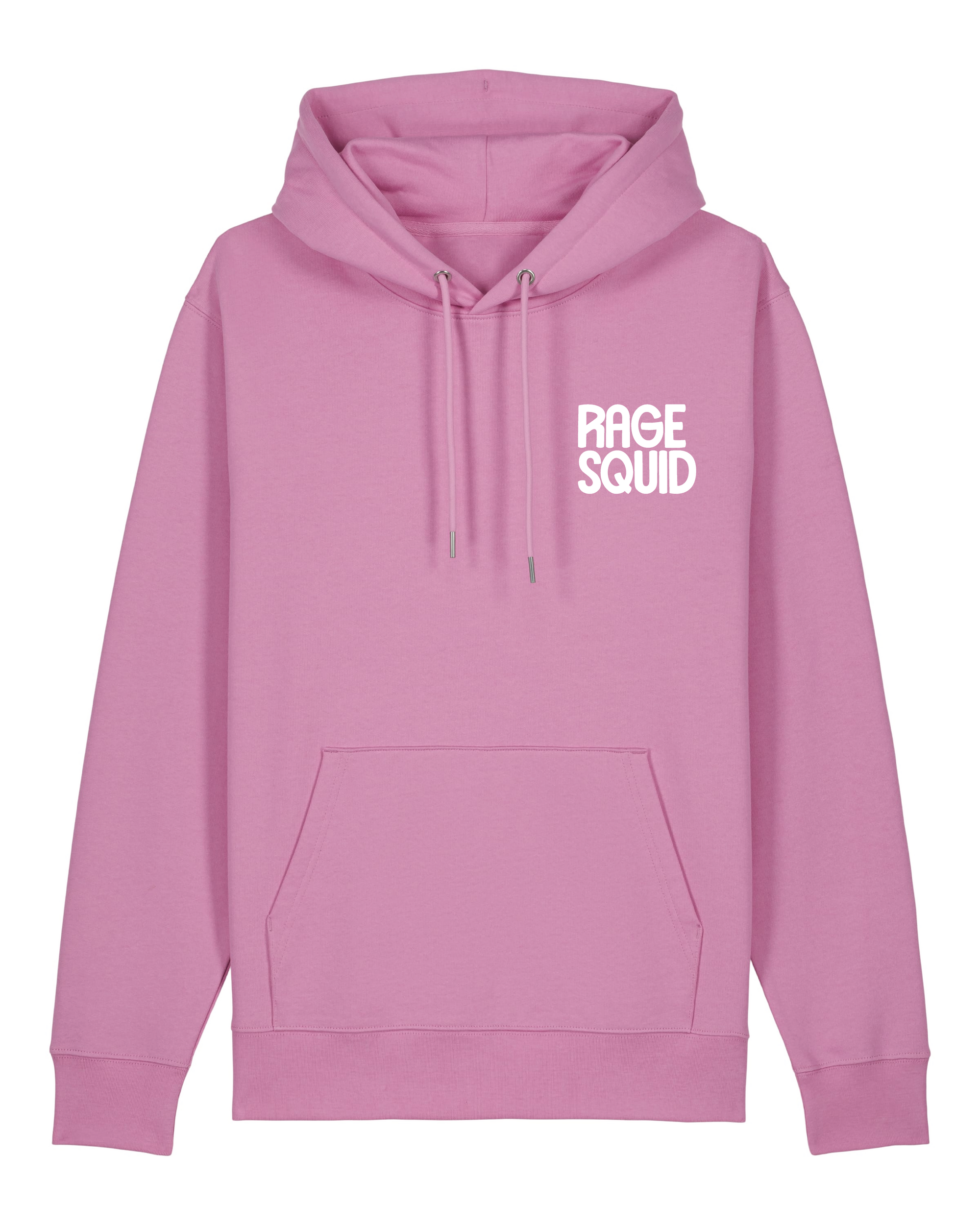 Premium Hoodie Pink Ragesquid Logo